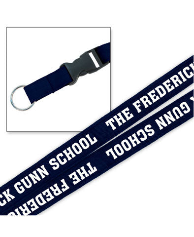 Lanyard with Detachable Key Ring