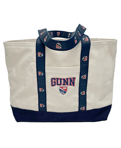 Leather Man Canvas Tote