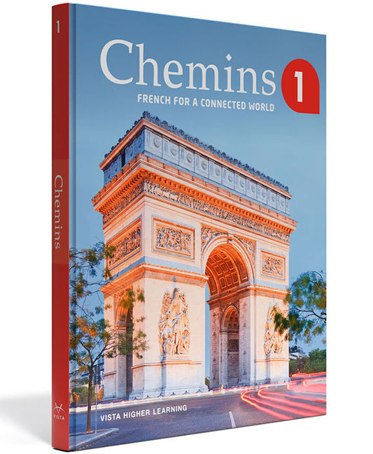 Chemins ©2023 Level 1 Student Edition + Supersite Plus (12M)