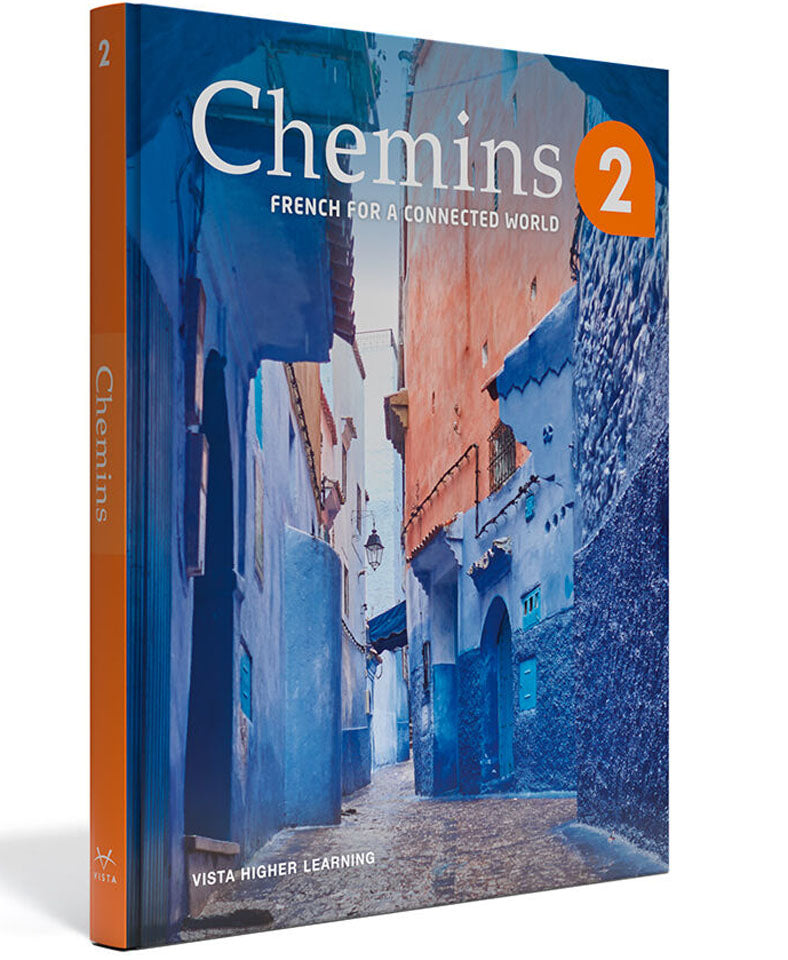 Chemins ©2023 Level 2, Student Edition (Hardcover) + Supersite Plus + eBook (12M)