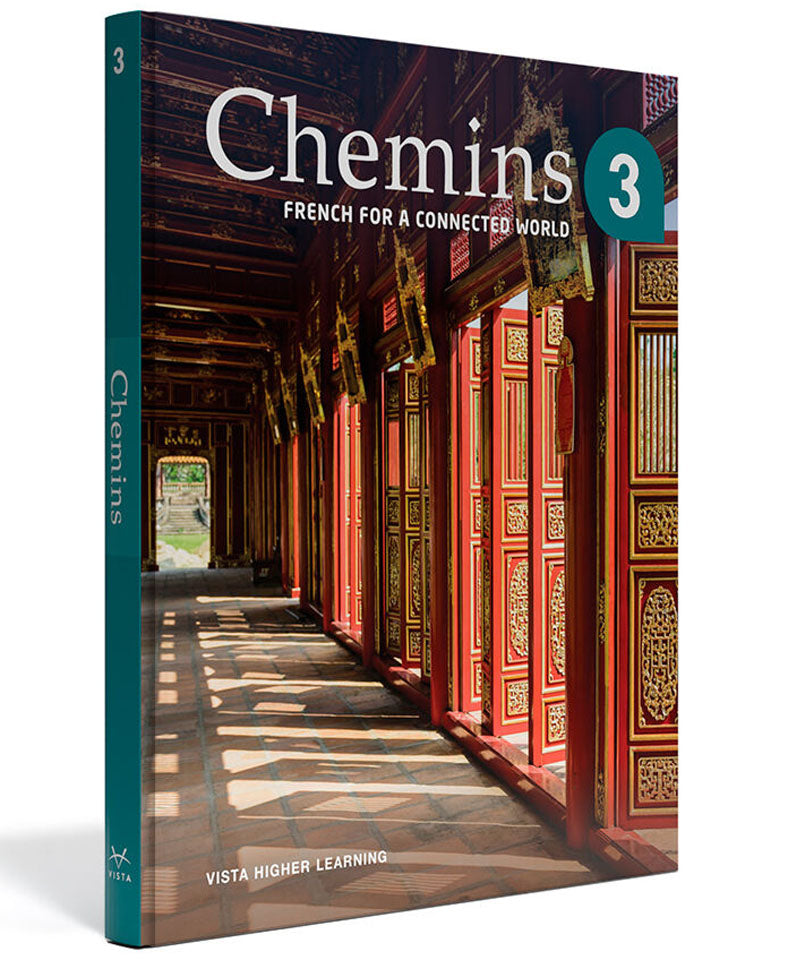 Chemins ©2023 Level 3, Student Edition + Supersite Plus + eBook (12M)