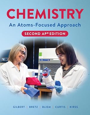 Chemistry: An Atoms-Focused Approach