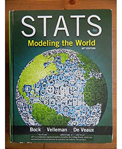 Stats Modeling the World 4e